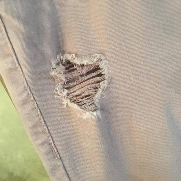 🎀Pink/mauve distressed Refuge stretch jeans - Picture 7 of 7